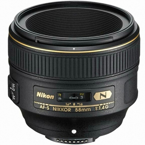 AF-S NIKKOR 58mm F1.4G