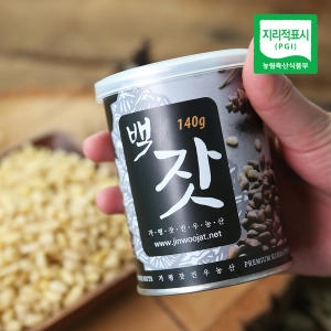  친환경팔도 가평 백잣(캔) 140g [1개]