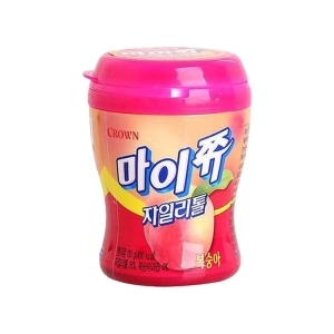 크라운제과 크라운 마이쮸 용기 복숭아 110g x6개