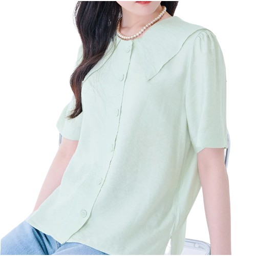 체이스컬트 와이드카라 블라우스 BBRG5563D0S_이미지