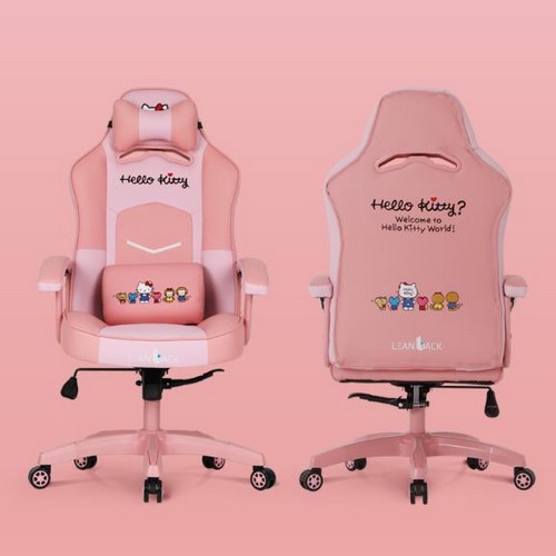 린백 LB51KT 헬로키티 게이밍 의자_이미지