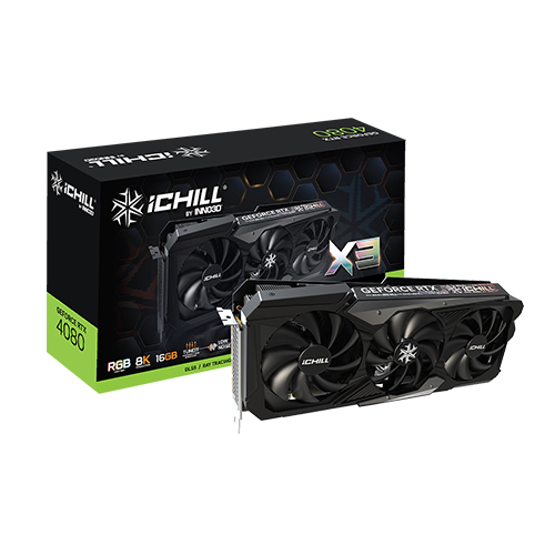 INNO3D iChiLL 지포스 RTX 4080 D6X 16GB X3