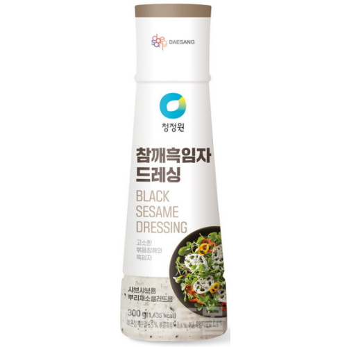 청정원 참깨 흑임자 드레싱 300g이미지입니다. 누르면 해당 게시물로 새창이동합니다.