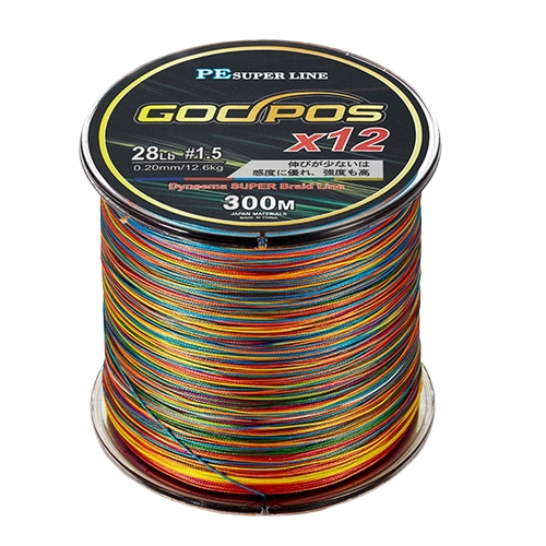 갓포스 PE 5색 12합사