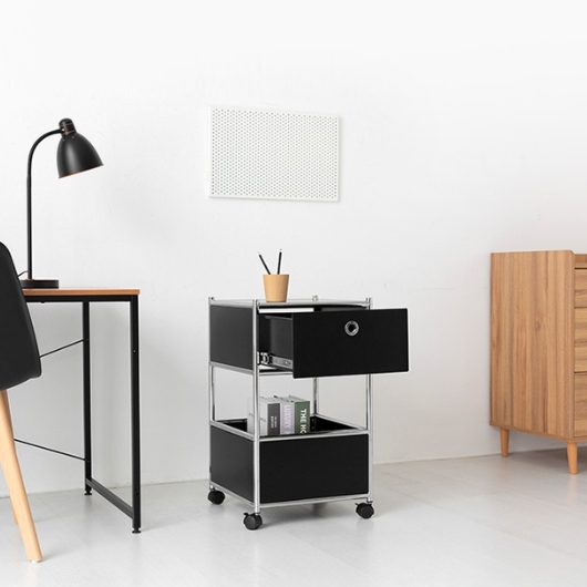 마켓비 심플리 이동식 서랍장 1칸 BC605_이미지