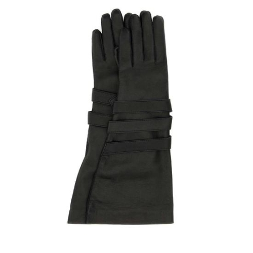 블랙 레더 gloves 7928033YP861000