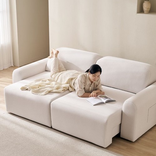 라자가구 듀얼포즈 200 무빙 모션 패브릭 소파 3.5인용