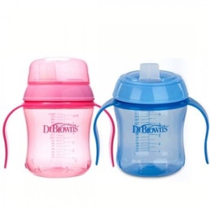 닥터브라운 소프트 스파우트컵 180ml_이미지