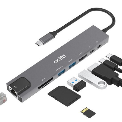 Actto CRH-24 (8포트/USB 3.0 Type C)_이미지