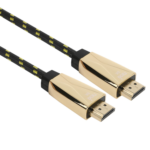 리버네트워크 NEXI 파인크롬 HDMI v2.1 케이블 (NX1000, 1.5m)