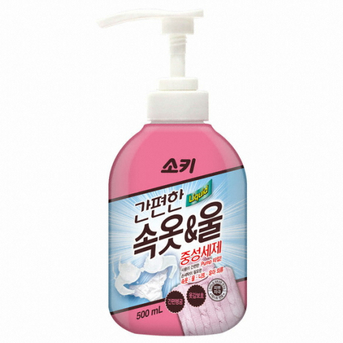 무궁화 소키 간편한 속옷&울 중성세제 500ml (1개)_이미지