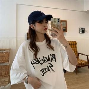 탑텐 스토어추천 블랙래쉬 여성 반팔 박스 티셔츠 BI-A200490