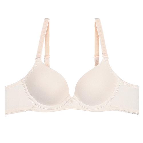 휠라 에센셜 베이직 와이어 브라 FI4BAF1644F (SWH, 샌드화이트)_이미지