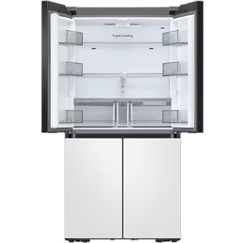 삼성전자 비스포크 키친핏 코타+새틴 RF60C9012 (화이트+베이지)_이미지
