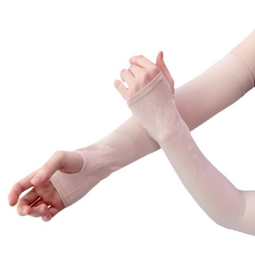 순잠 냉감 팔토시 손등형 2p (베이지)_이미지