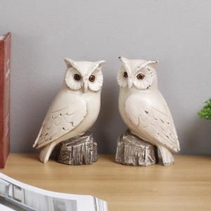 [불명] 리치 부엉이 인형 2 미소  미소짖게 만드는 인형