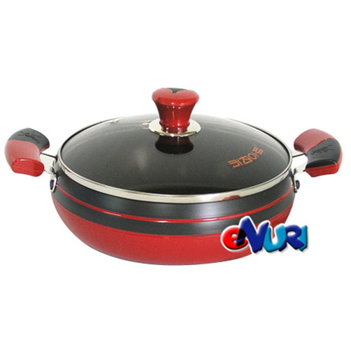 키친아트 신비 투톤 경질 전골냄비 (24cm)_이미지