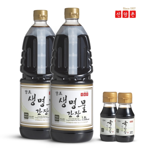 생명물식품 신앙촌 양조간장 장아찌 6호 (1개)
