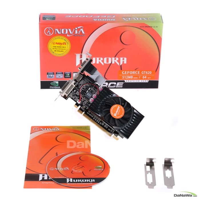 ���̳��� AURORA ������ GT620 ���ζ� D3 512MB LP