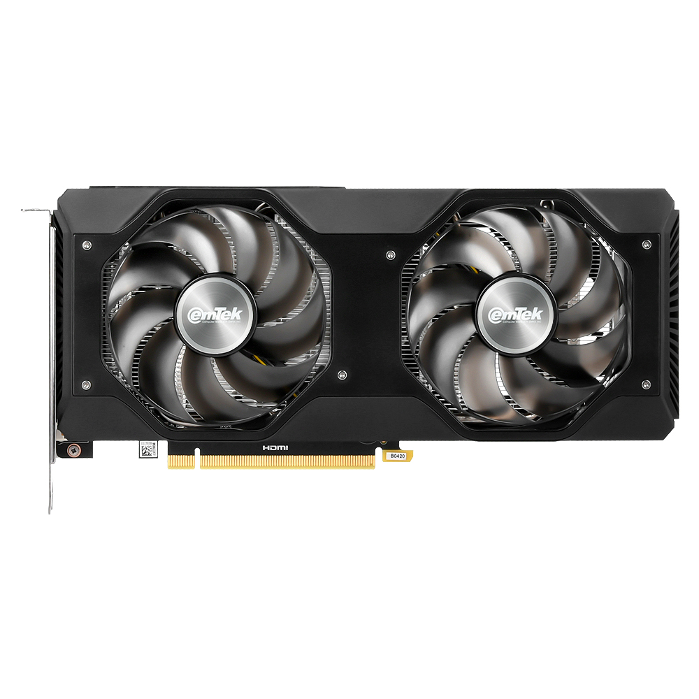 이엠텍 지포스 RTX 4060 MIRACLE BLACK D6 8GB_이미지