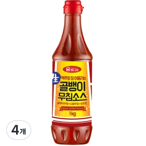 움트리 골뱅이무침소스 1kg 4개_이미지