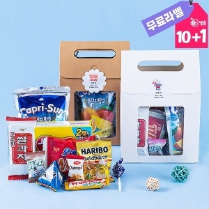 별솔 어린이날 카프리썬 손잡이 간식 꾸러미 구디백