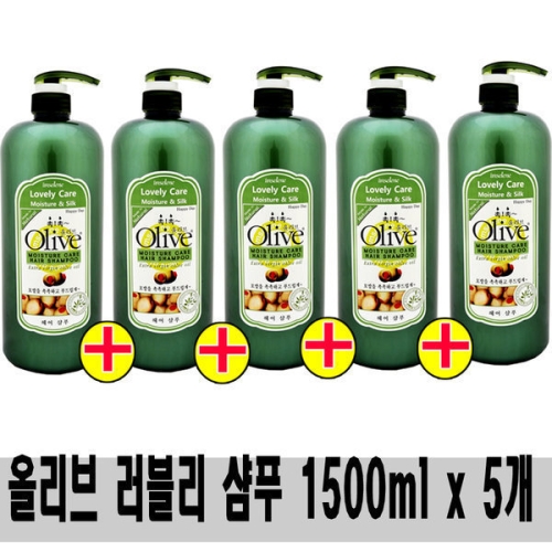 아임세레느 러블리 케어 촉촉 올리브 헤어 샴푸 1500ml