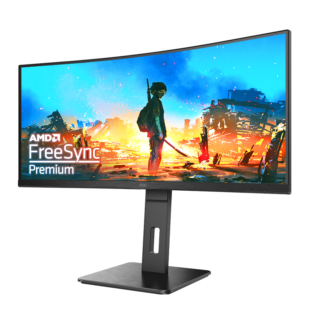 ���Ľ�ĵ AOC CU34P2X ���̹� 144 ��Ʈ����̵� WQHD ������ũ HDR ������