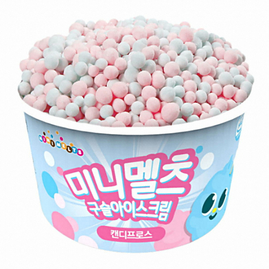 동학식품 미니멜츠 구슬아이스크림 캔디프로스 50g (15개)_이미지