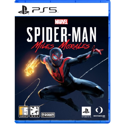  마블 스파이더맨: 마일즈 모랄레스 한글판 PS5, 패키지디스크/중고