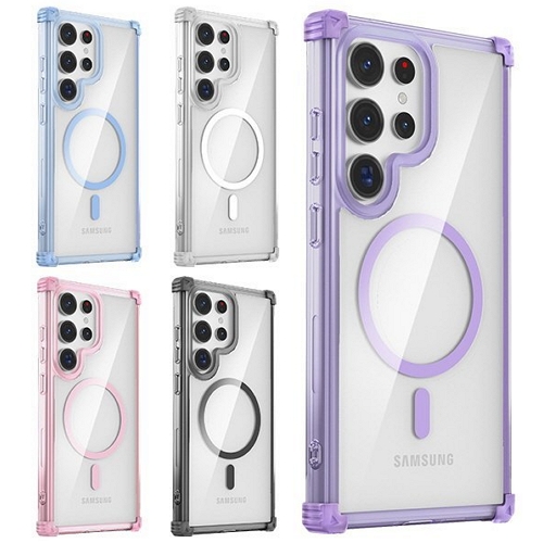 갤럭시S22 플러스 투명 젤하드 범퍼 맥세이프 케이스