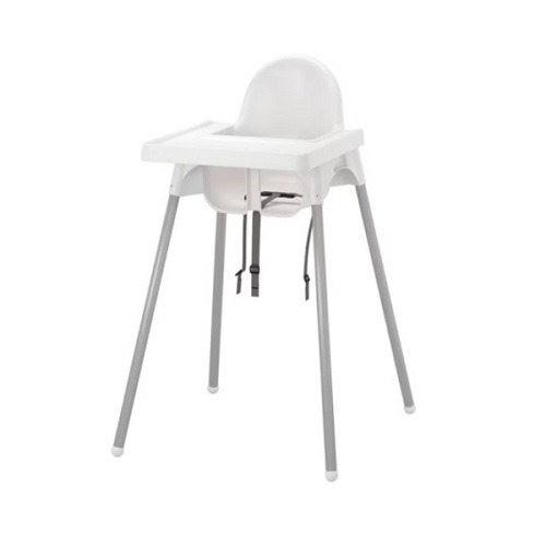 이케아 ANTILOP 유아용 식탁의자+트레이