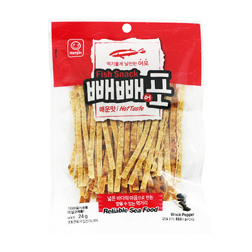 한진식품 빼빼어포 매운맛 24g (1개)