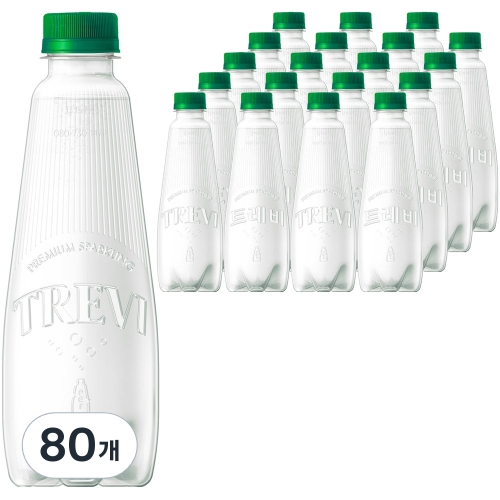 롯데칠성음료 트레비 무라벨 플레인 350ml (80개)_이미지