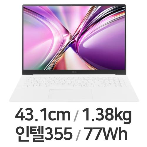 LG전자 2026 그램 프로17 17Z90U-GU7CK이미지입니다. 누르면 해당 게시물로 새창이동합니다.