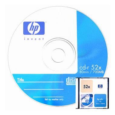 HP CD-R 700MB 52x 슬림 30장_이미지