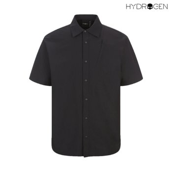 시어서커 남성 반팔 셔츠 H11F2TO291_BK_s_이미지