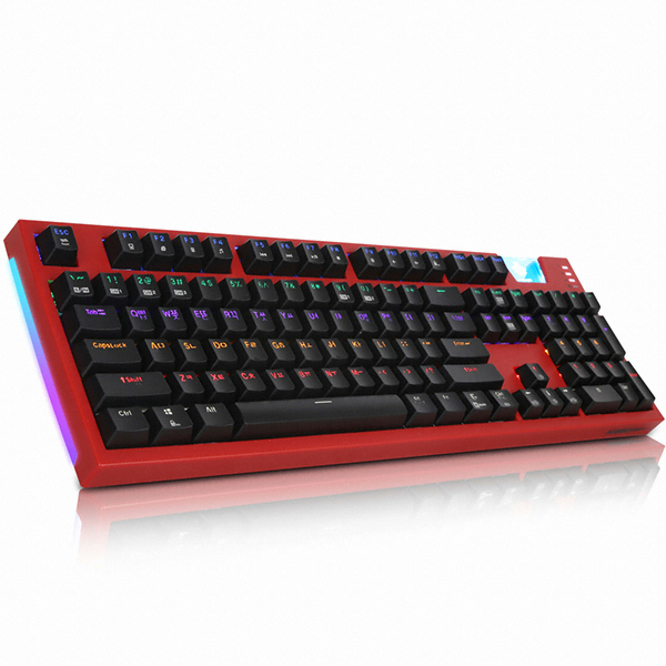 앱코 HACKER K660 ARC 프리미엄 카일 광축 완전방수 레인보우 LED 레드 (클릭)_이미지