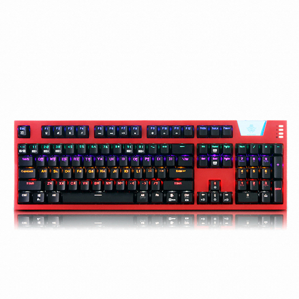 앱코 HACKER K660 ARC 프리미엄 카일 광축 완전방수 레인보우 LED 레드 (클릭)_이미지
