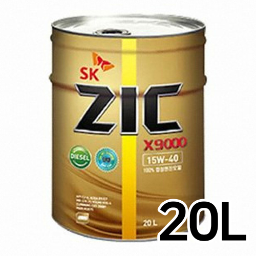 SK엔무브 지크 X9000 15W40 20L_이미지
