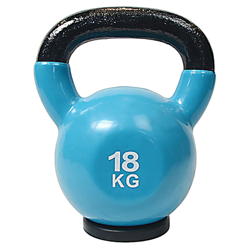 넥스스포츠 컬러 고무코팅 케틀벨 (18kg)_이미지