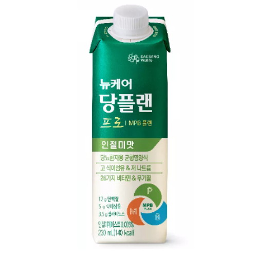 대상웰라이프 뉴케어 당플랜 프로 인절미맛 230ml (10개)_이미지