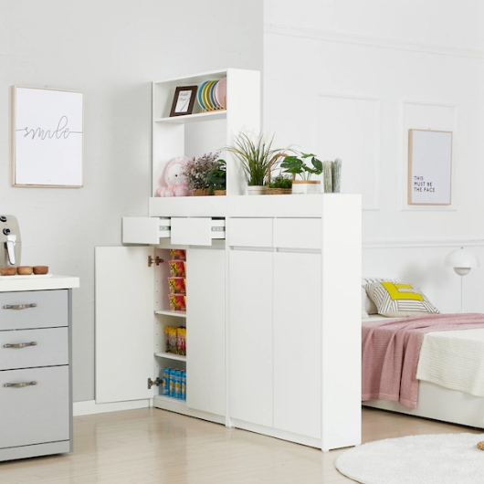 스스디 룸디바이더 파티션 수납장 800