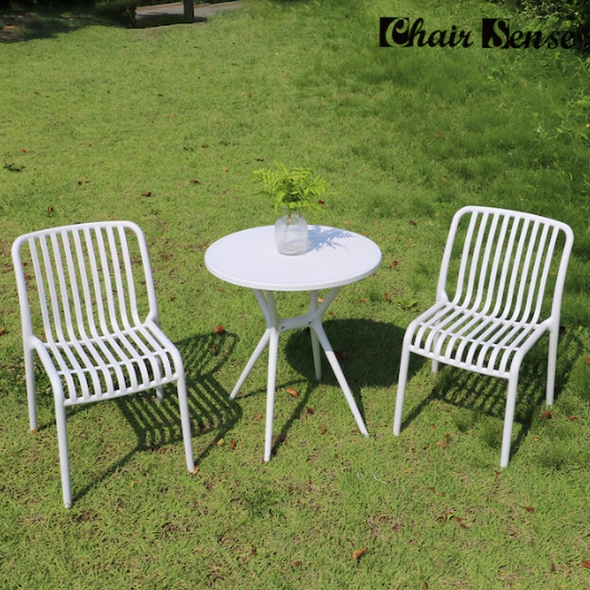 체어센스 퍼센트 야외 테이블 650 (루나의자2개)_이미지