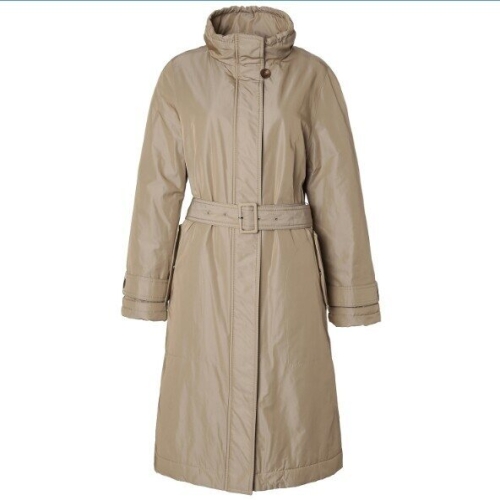 조순희 패플 심플 패딩 트렌치 코트FMSL1220_SC