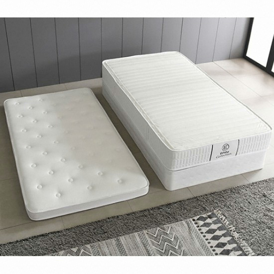 잉글랜더 화이트컬렉션 양모 케미컬폼 65T 필로우탑 9존 독립스프링 매트리스 SS (30cm)_이미지
