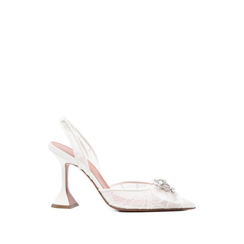 아미 나무아디 부츠 SS26 ROSIE LACE SLI 95 IVORY 7243798_이미지