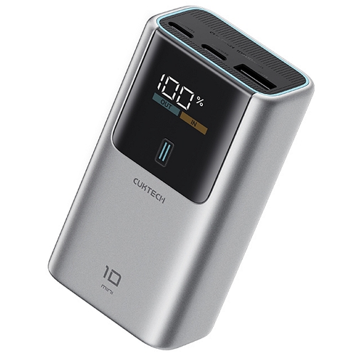 CUKTECH PD PPS 55W 10 파워뱅크 미니 보조배터리 PB1055 10000mAh_이미지
