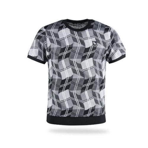 야마구찌 남성 유니크 메쉬 반팔 라운드셔츠 YG1M412 단품 색상화이트사이즈L