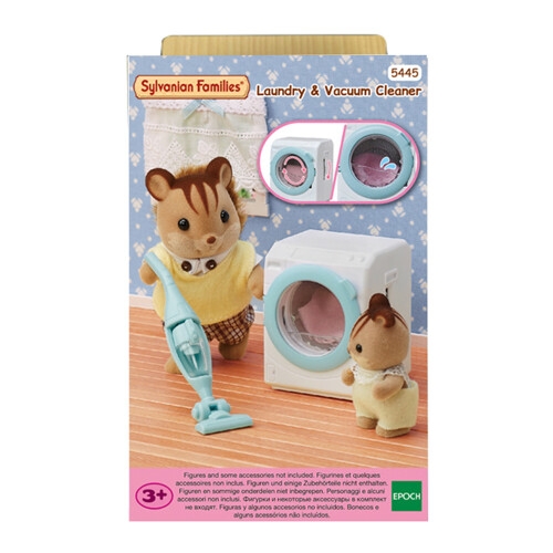 실바니안 패밀리 세탁기 청소기 세트 (5445)_이미지